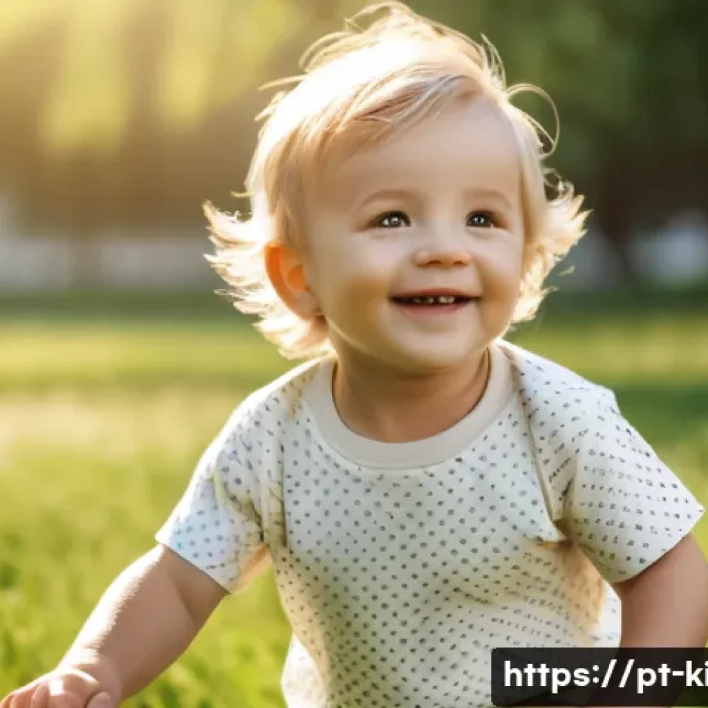 폴로키즈 여름 세트 아이템 - A cheerful toddler boy wearing a soft organic cotton t-shirt and elastic-waist shorts, playing outdo...